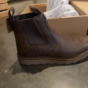 Men's Brown Leather Chelsea Boots